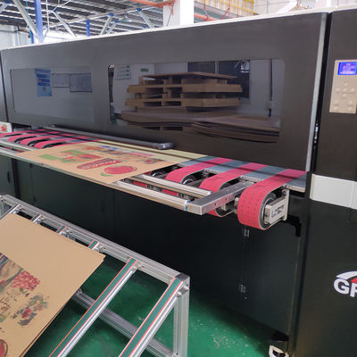 15KW Cmyk Color Printing Machine Digital Printer For Corrugated Box Inkjet Printer